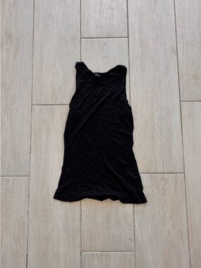 ASOS Black Ribbed Tank Top